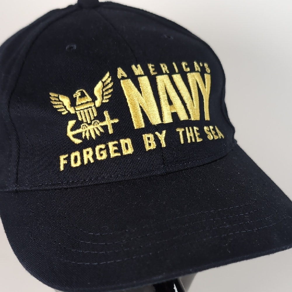 Vintage Navy Hat - Made In USA
